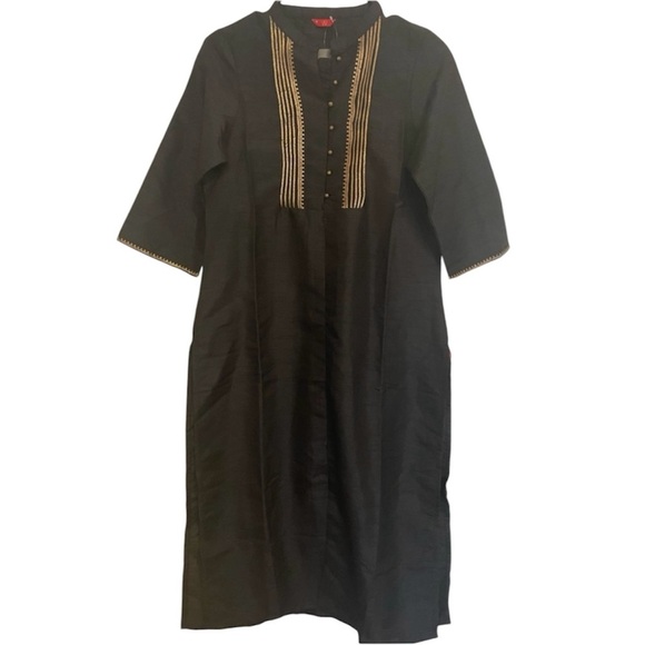 NWT Black Kurti- 10W - Picture 1 of 16